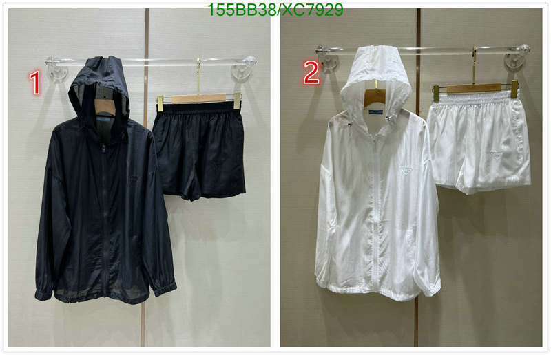 Prada-Clothing Code: XC7929 $: 155USD