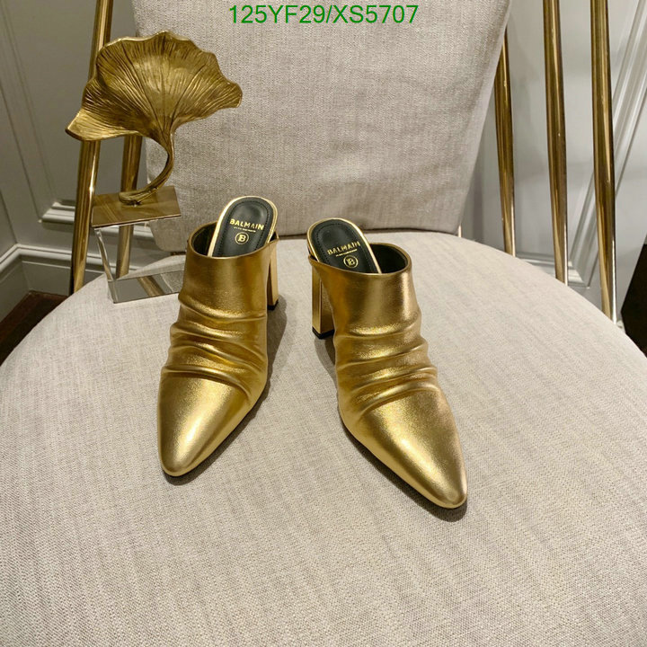 Balmain-Women Shoes, Code: XS5707,$: 125USD