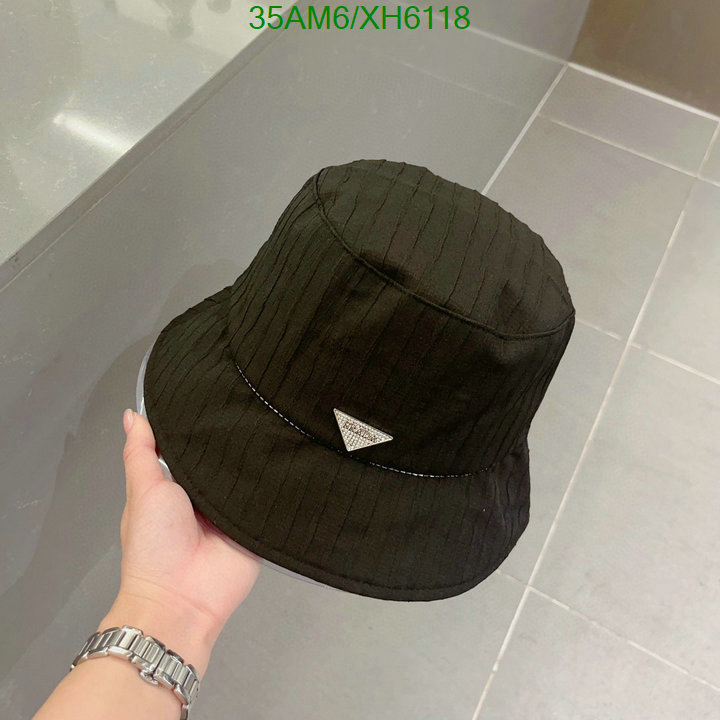 Prada-Cap (Hat), Code: XH6118,$: 35USD