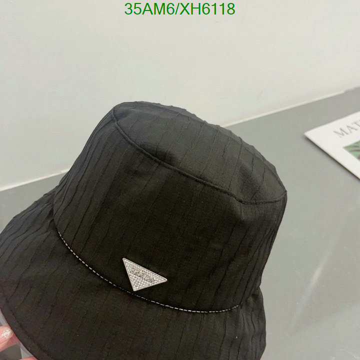 Prada-Cap (Hat), Code: XH6118,$: 35USD