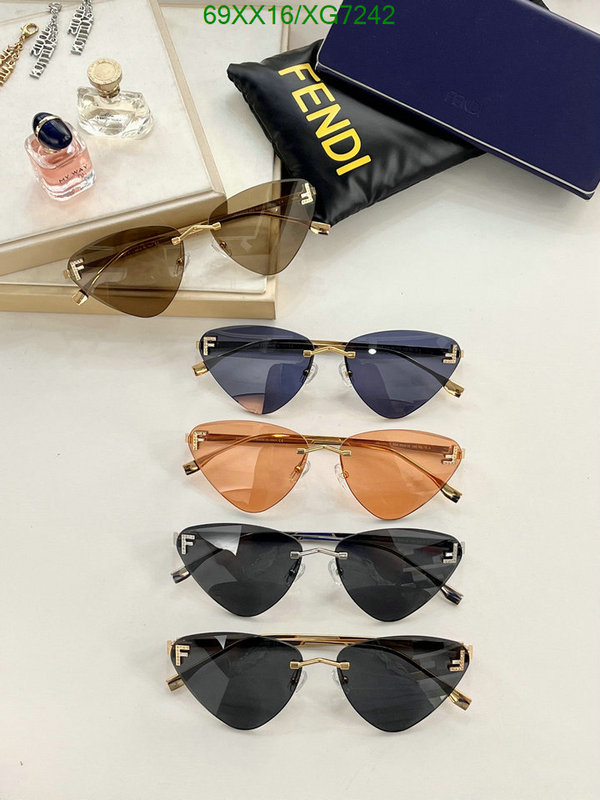 Fendi-Glasses Code: XG7242 $: 69USD