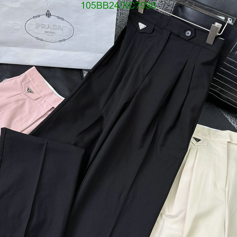 Prada-Clothing Code: XC7936 $: 105USD