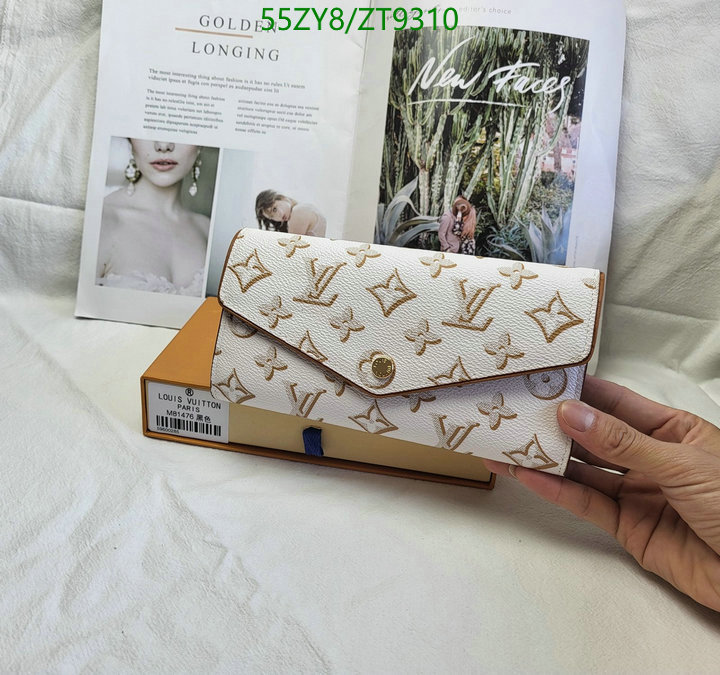 Wallet-LV Bags(4A) Code: ZT9310 $: 55USD