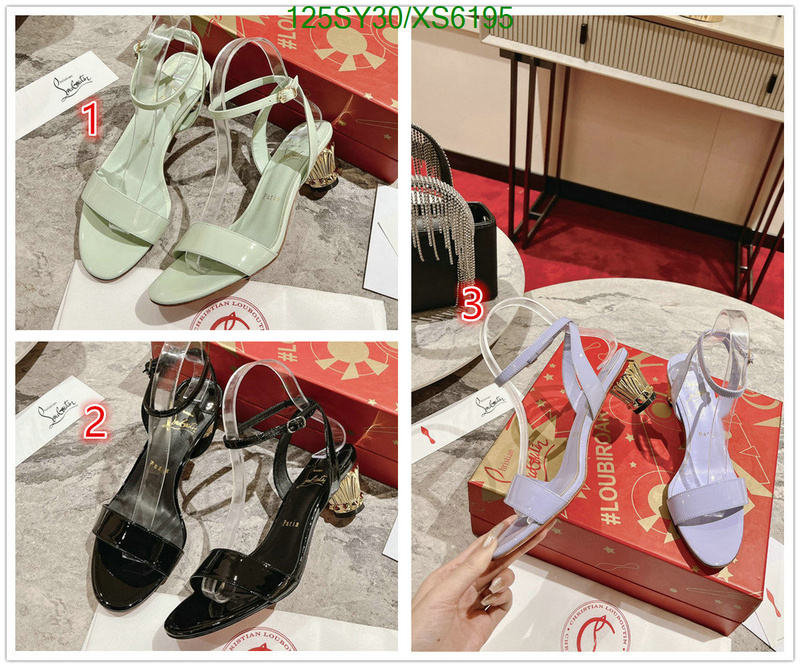 Christian Louboutin-Women Shoes, Code: XS6195,$: 125USD