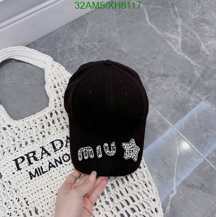 Miu Miu-Cap (Hat), Code: XH6117,$: 32USD