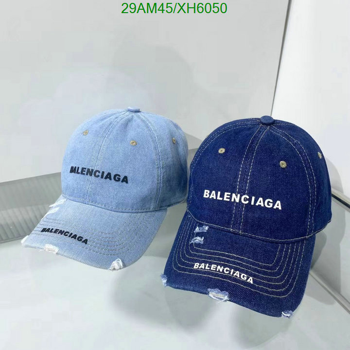 Balenciaga-Cap (Hat), Code: XH6050,$: 29USD