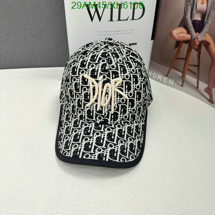 Dior-Cap (Hat), Code: XH6109,$: 29USD