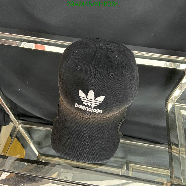 Balenciaga-Cap (Hat), Code: XH6064,$: 29USD