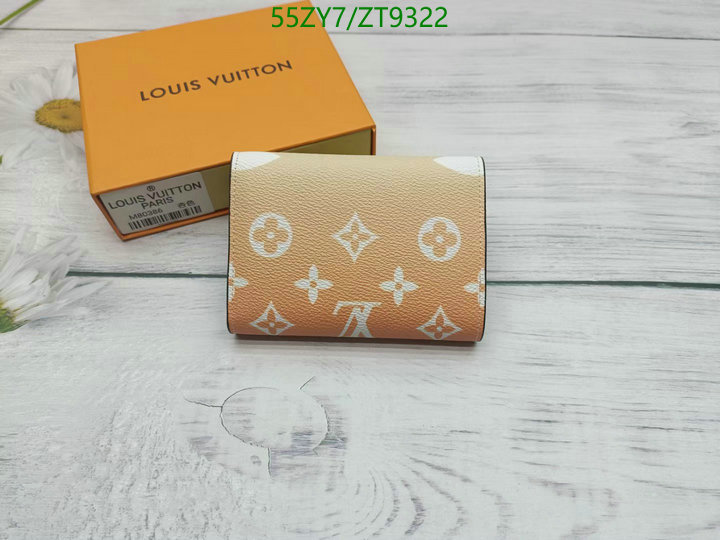 Wallet-LV Bags(4A) Code: ZT9322 $: 55USD