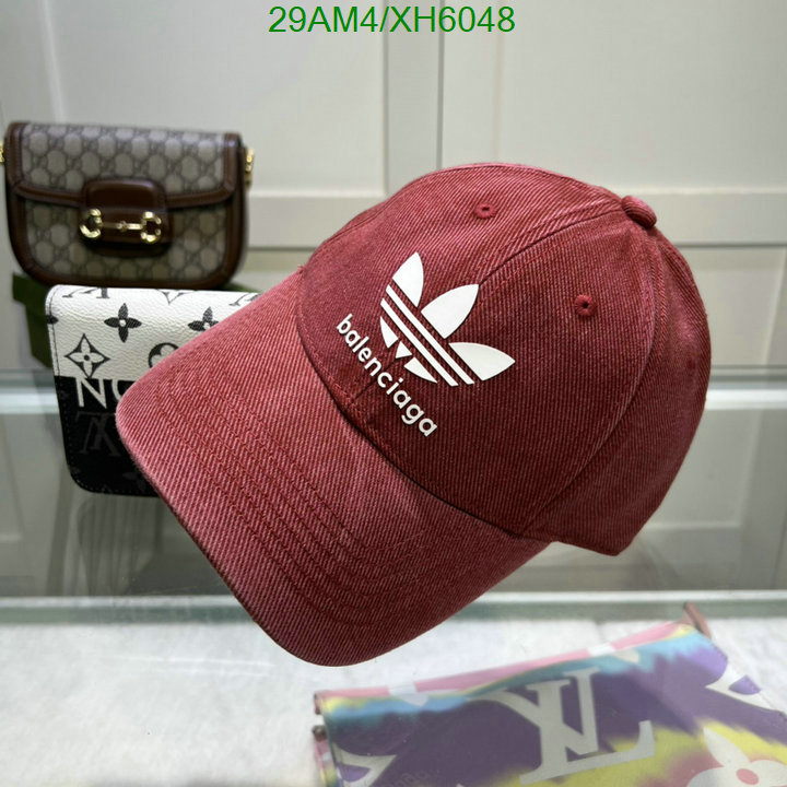 Balenciaga-Cap (Hat), Code: XH6048,$: 29USD