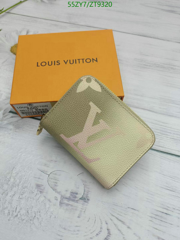 Wallet-LV Bags(4A) Code: ZT9320 $: 55USD