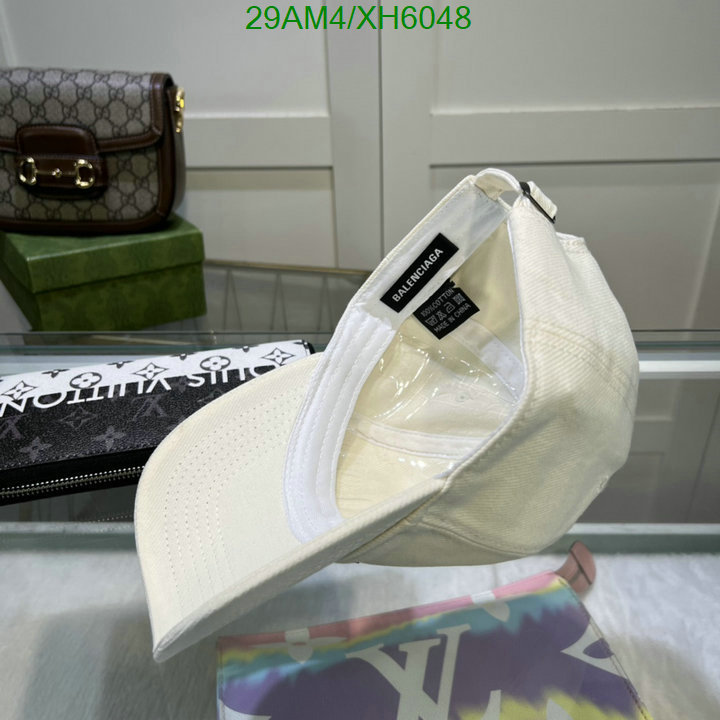 Balenciaga-Cap (Hat), Code: XH6048,$: 29USD