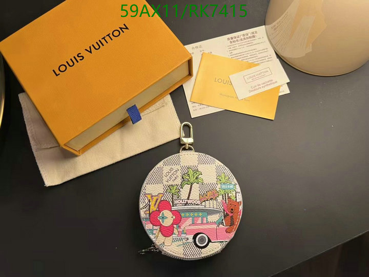LV-Key pendant, Code: RK7415,$: 59USD