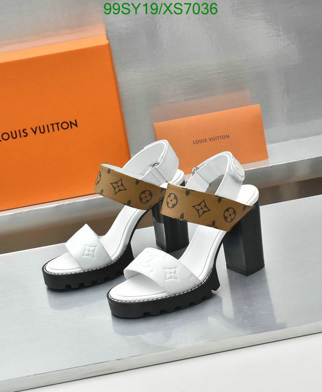 LV-Women Shoes Code: XS7036 $: 99USD