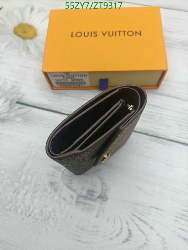 Wallet-LV Bags(4A) Code: ZT9317 $: 55USD