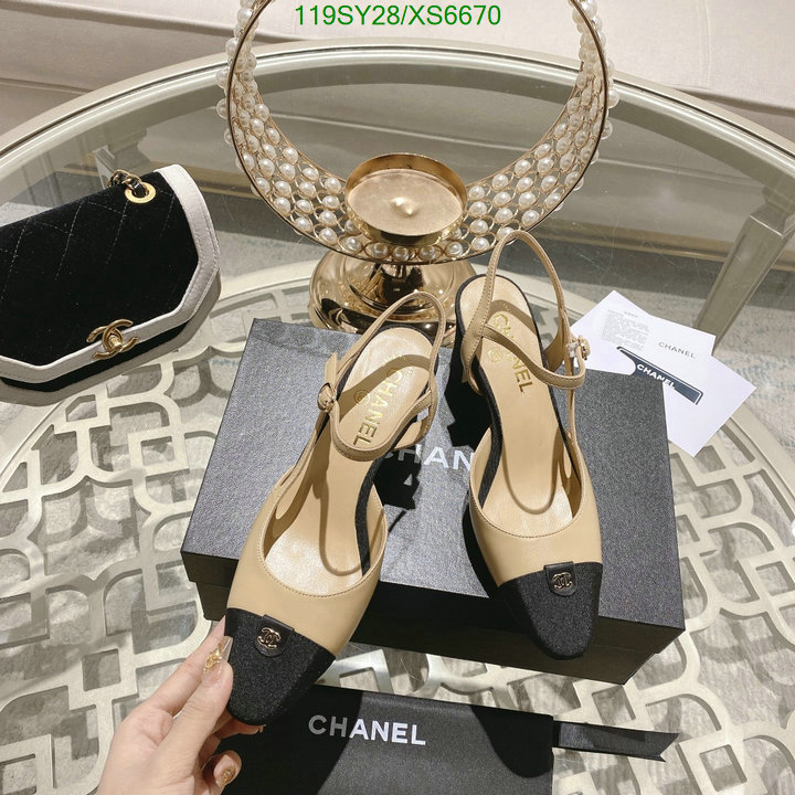 Chanel-Women Shoes Code: XS6670 $: 119USD