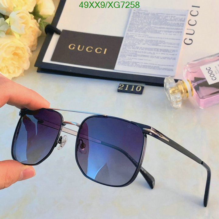 Gucci-Glasses Code: XG7258 $: 49USD