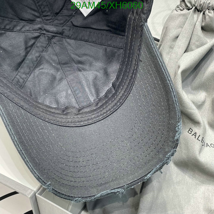 Balenciaga-Cap (Hat), Code: XH6060,$: 29USD