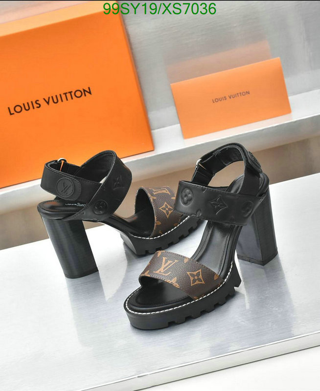 LV-Women Shoes Code: XS7036 $: 99USD
