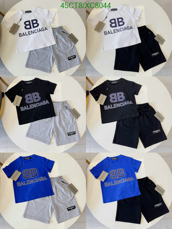 Balenciaga-Kids clothing Code: XC8044 $: 45USD