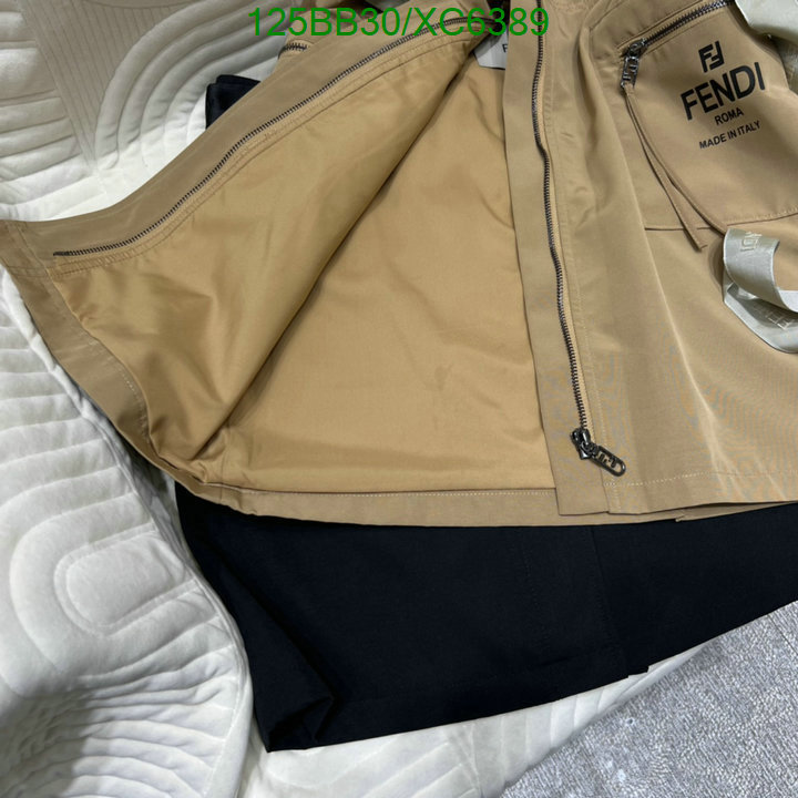 Fendi-Clothing, Code: XC6389,$: 125USD