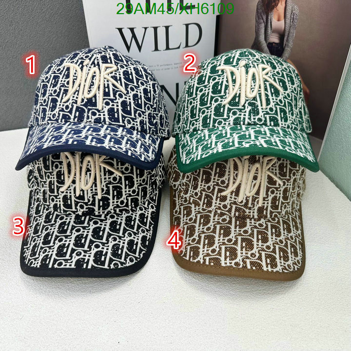 Dior-Cap (Hat), Code: XH6109,$: 29USD