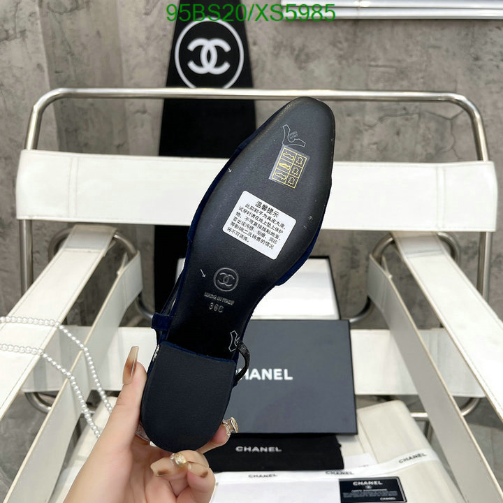 Chanel-Women Shoes, Code: XS5985,$: 95USD