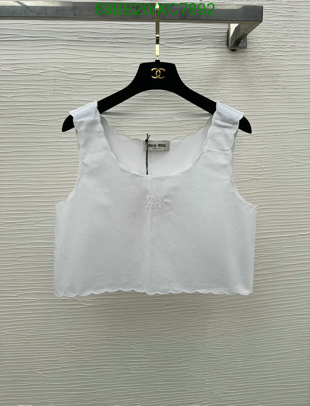 MIUMIU-Clothing Code: XC7892 $: 89USD
