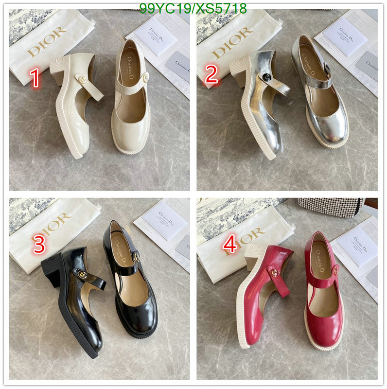 Dior-Women Shoes, Code: XS5718,$: 99USD