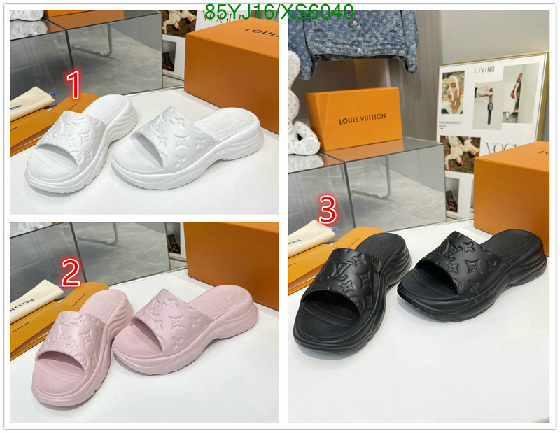 LV-Women Shoes, Code: XS6040,$: 85USD