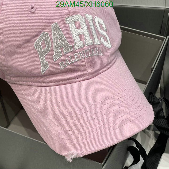 Balenciaga-Cap (Hat), Code: XH6060,$: 29USD