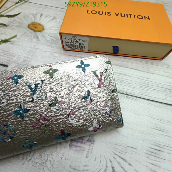 Wallet-LV Bags(4A) Code: ZT9315 $: 59USD