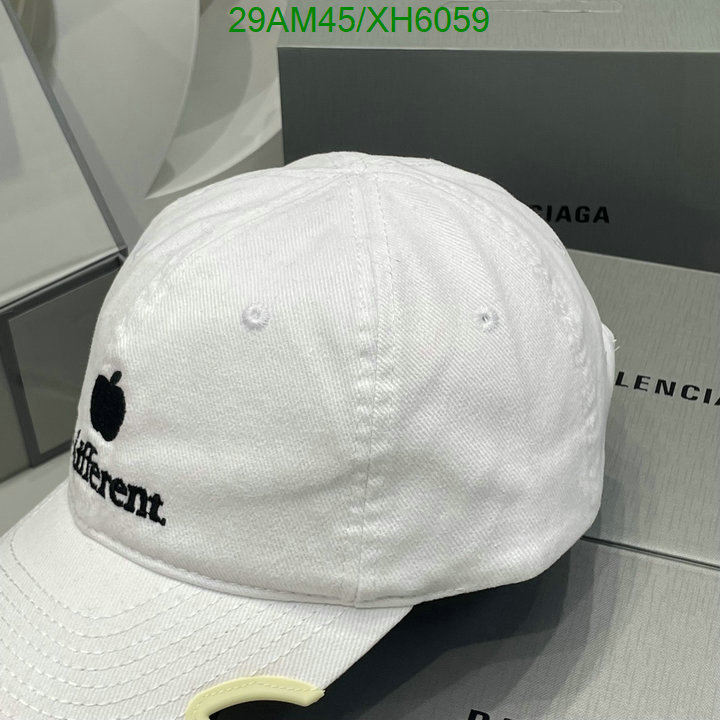 Balenciaga-Cap (Hat), Code: XH6059,$: 29USD