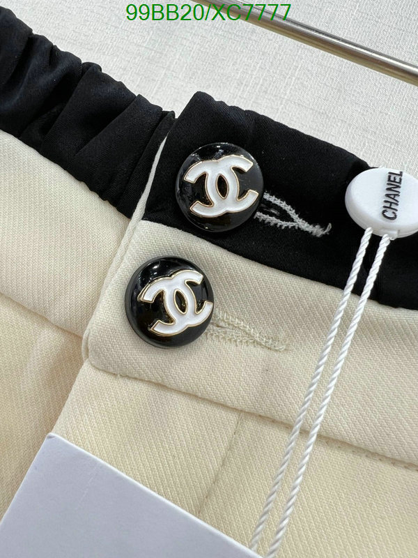 Chanel-Clothing Code: XC7777 $: 99USD