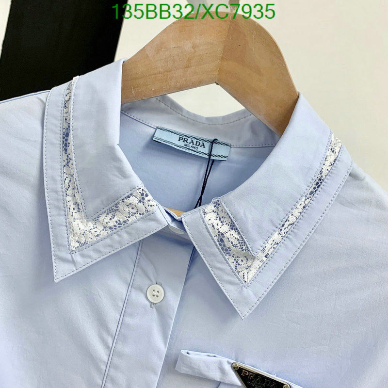 Prada-Clothing Code: XC7935 $: 135USD