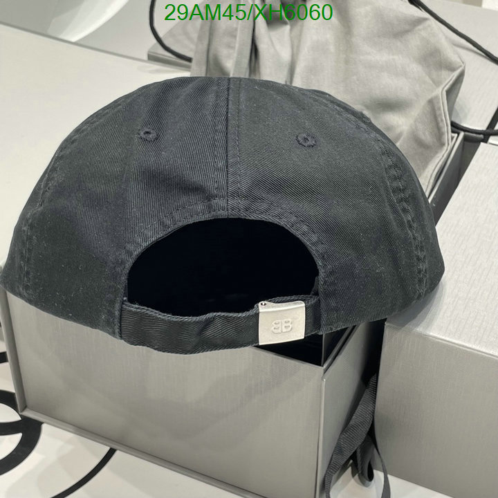 Balenciaga-Cap (Hat), Code: XH6060,$: 29USD