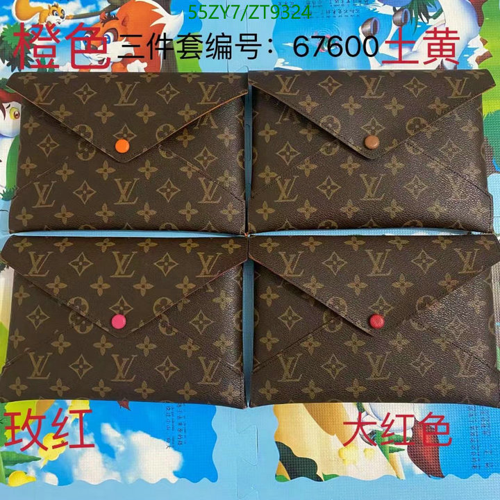 Wallet-LV Bags(4A) Code: ZT9324 $: 55USD