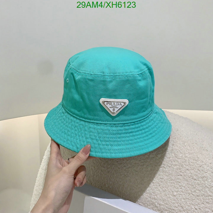 Prada-Cap (Hat), Code: XH6123,$: 29USD