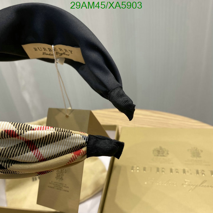 Burberry-Headband, Code: XA5903,$: 29USD