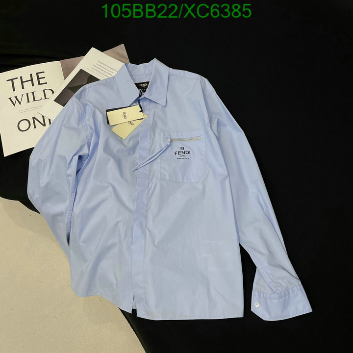 Fendi-Clothing, Code: XC6385,$: 105USD