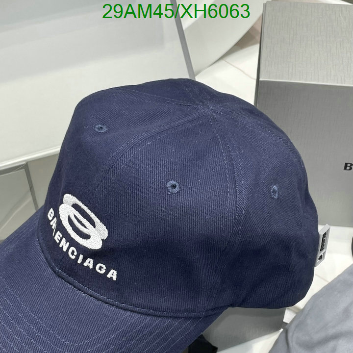 Balenciaga-Cap (Hat), Code: XH6063,$: 29USD