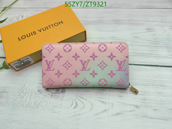 Wallet-LV Bags(4A) Code: ZT9321 $: 55USD