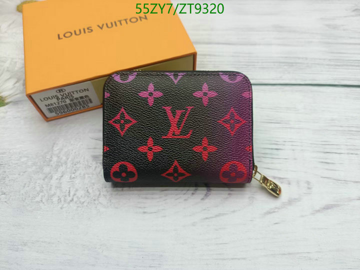 Wallet-LV Bags(4A) Code: ZT9320 $: 55USD