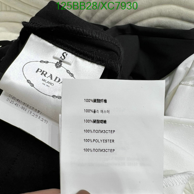 Prada-Clothing Code: XC7930 $: 125USD