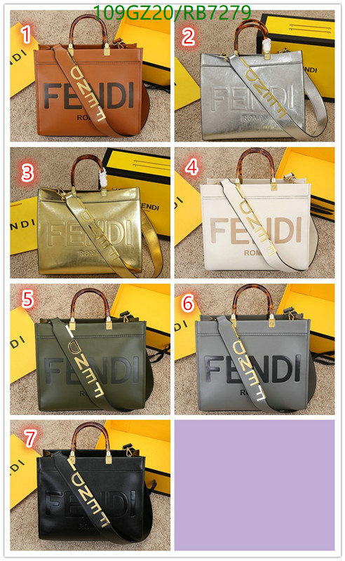 Fendi-Bag-4A Quality, Code: RB7279,$: 109USD