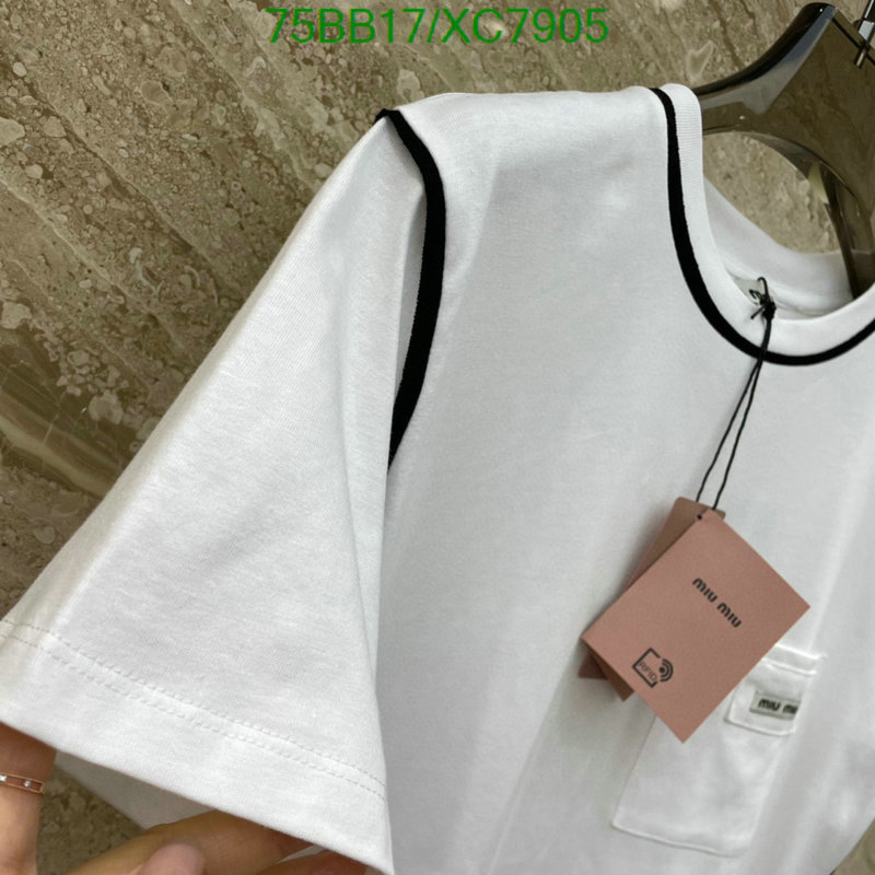 MIUMIU-Clothing Code: XC7905 $: 75USD