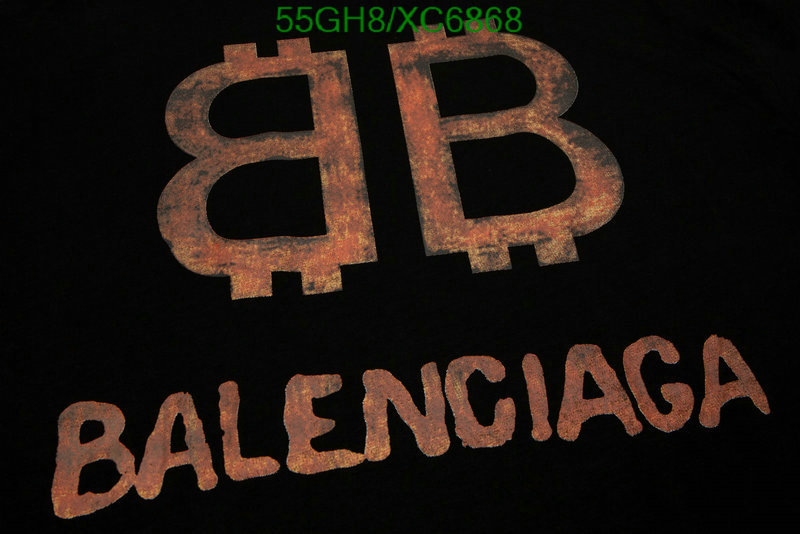 Balenciaga-Clothing Code: XC6868 $: 55USD