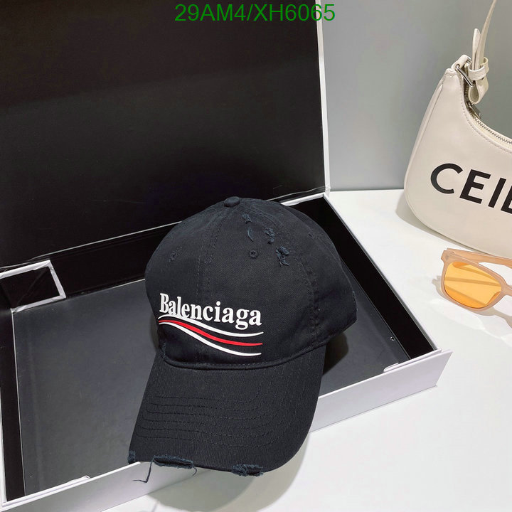 Balenciaga-Cap (Hat), Code: XH6065,$: 29USD