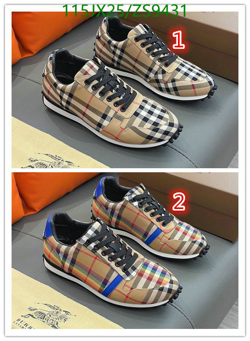 Burberry-Men shoes Code: ZS9431 $: 115USD