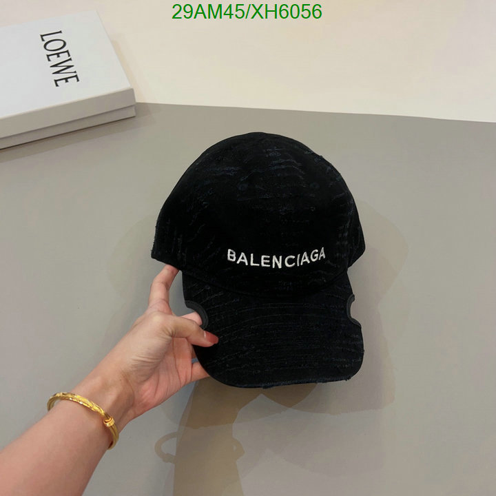 Balenciaga-Cap (Hat), Code: XH6056,$: 29USD